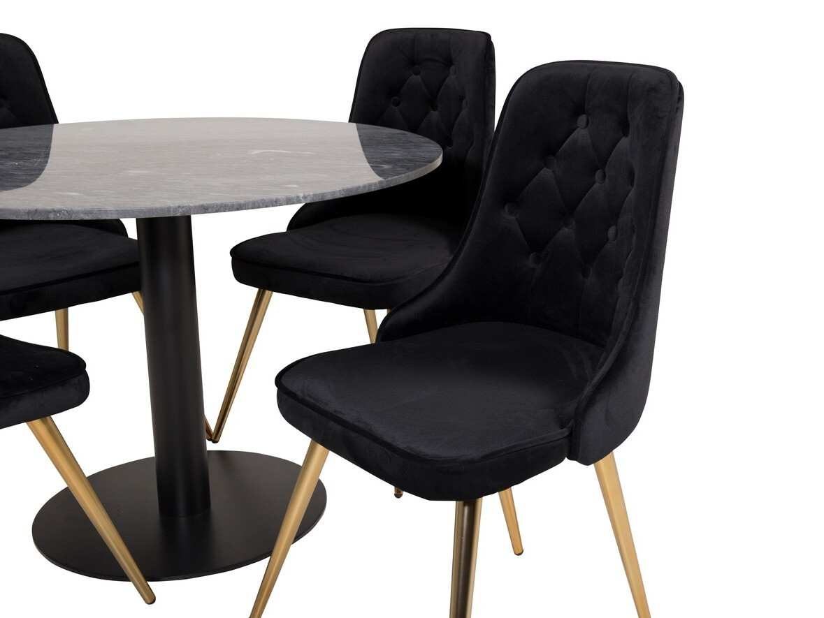 Обеденный гарнитур Dallas 1627 (Чёрный)