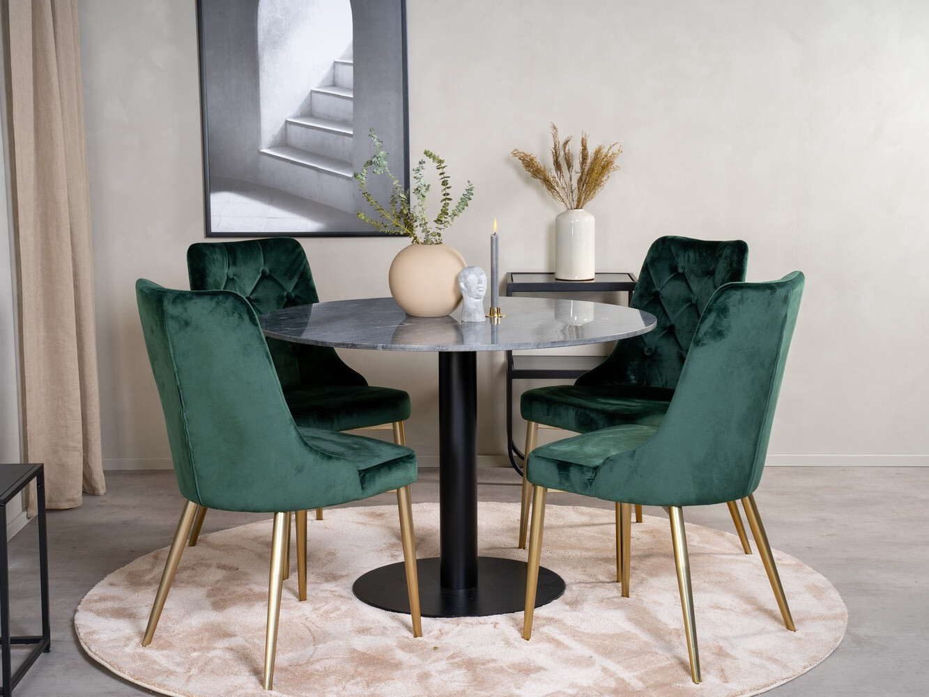 Обеденный гарнитур Dallas 1627 (Зелёный)