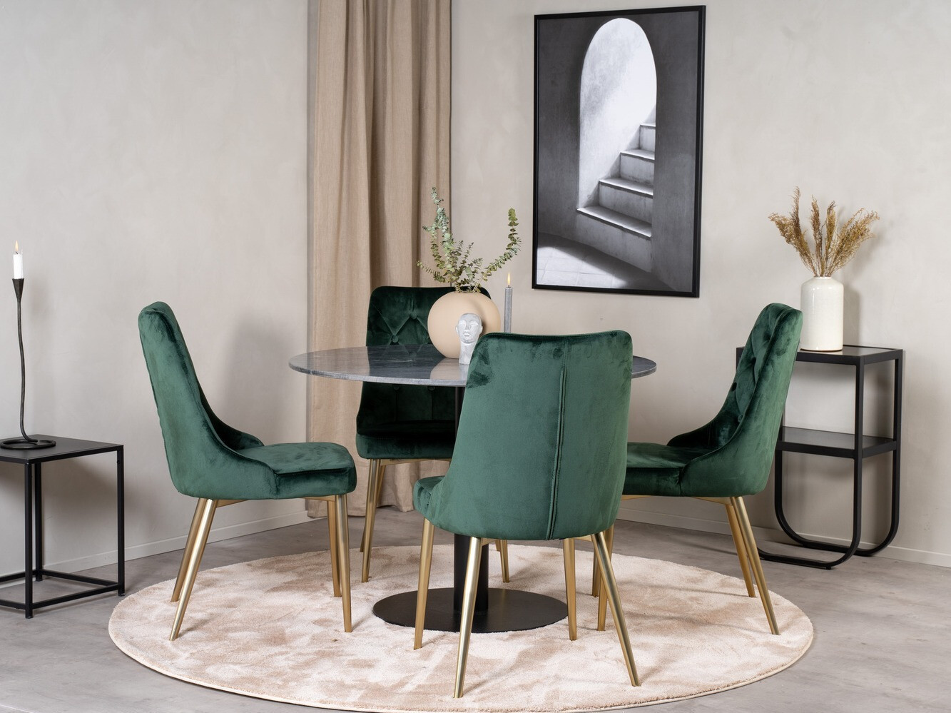 Обеденный гарнитур Dallas 1627 (Зелёный)