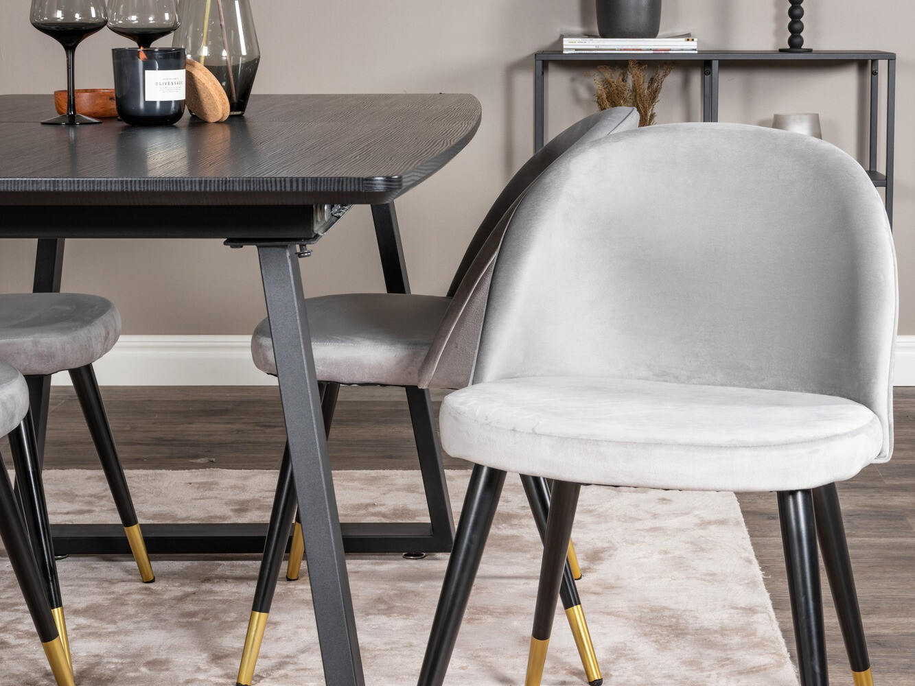 Обеденный гарнитур Dallas 1631 (Серый)