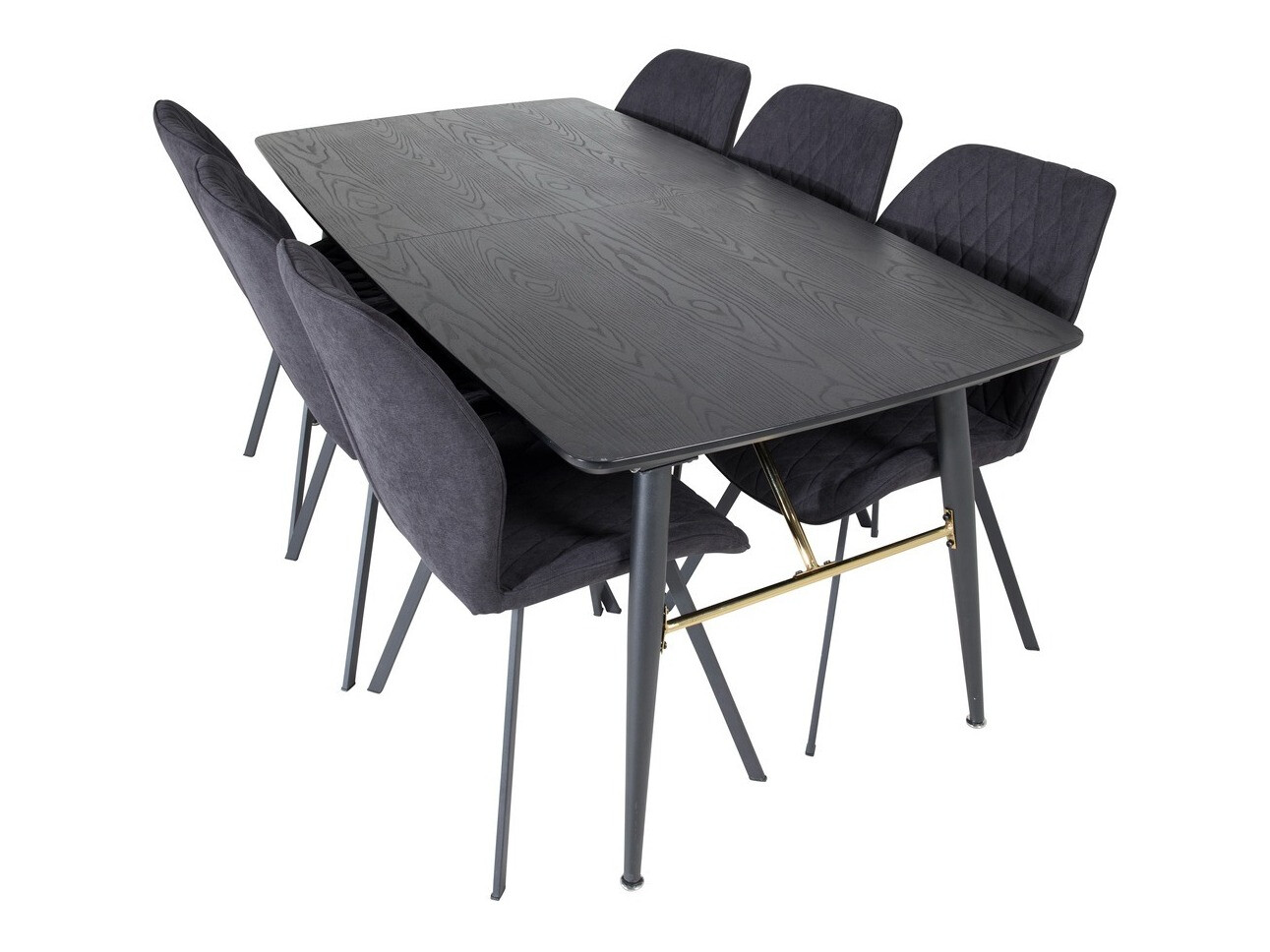 Обеденный гарнитур Dallas 1647 (Чёрный)