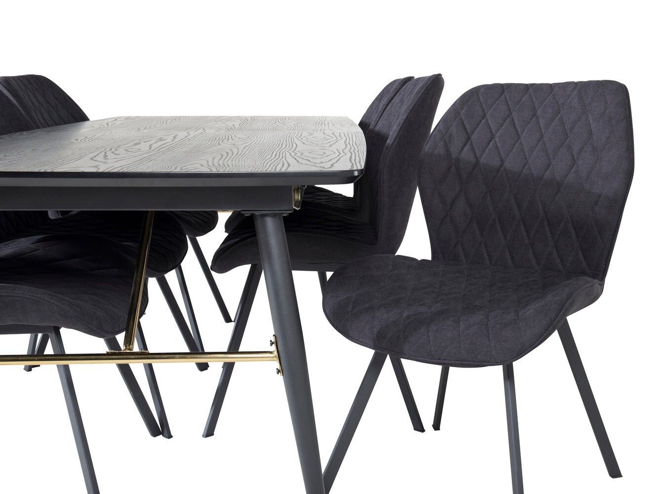 Обеденный гарнитур Dallas 1647 (Чёрный)