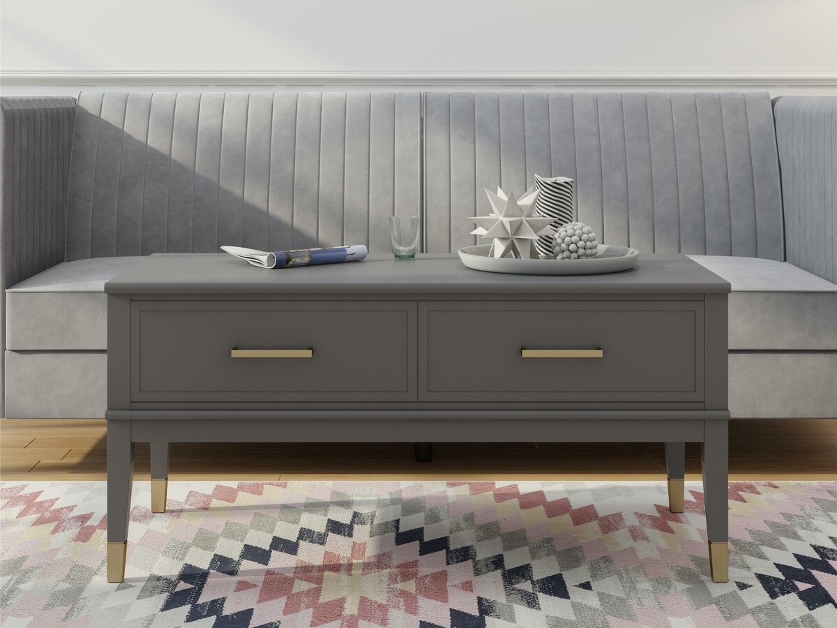 Журнальный столик - трансформер CosmoLiving by Cosmopolitan Belromu 105 (Графит)