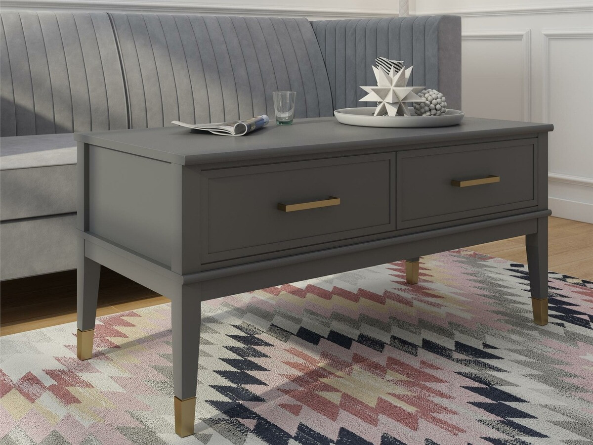 Žurnālu galdiņš transformeris CosmoLiving by Cosmopolitan Belromu 105 (Grafīts)