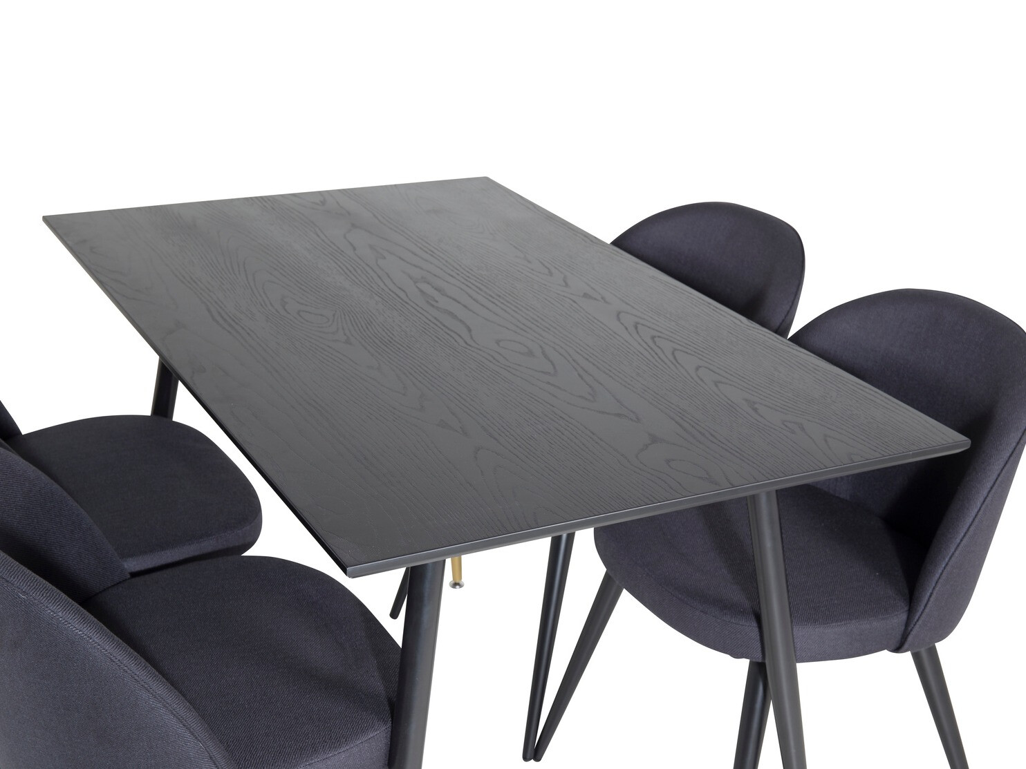 Ēdamistabas komplekts Dallas 1692 (Melns)