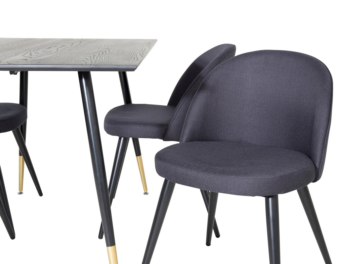 Ēdamistabas komplekts Dallas 1692 (Melns)