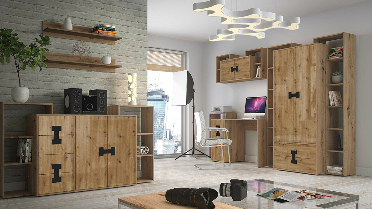 Письменный cтол Florevi 100 (Artisan дуб)