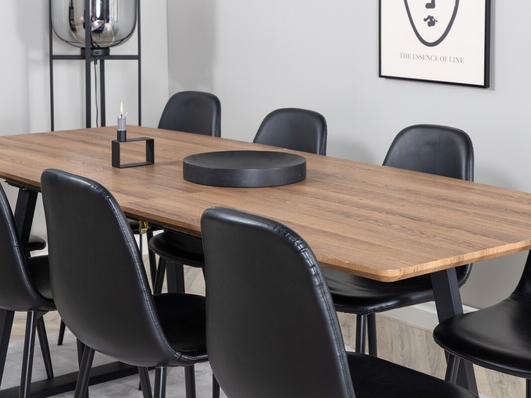 Обеденный гарнитур Dallas 331 (Чёрный)