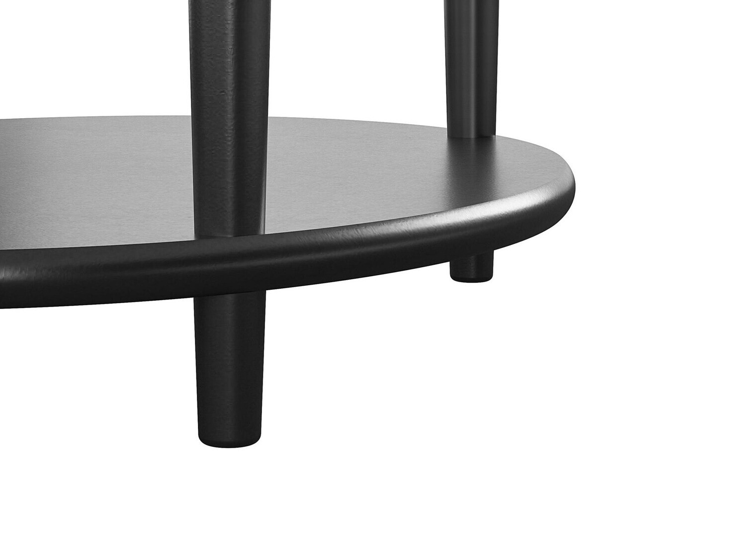 Кофейный столик Tulsa 233 (Чёрный + Белый мрамор)