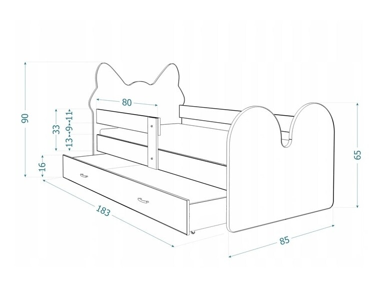 Кровать Aurora 120