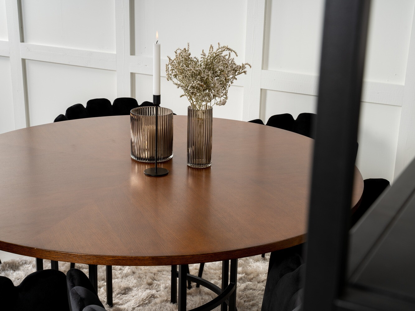 Обеденный гарнитур Dallas 311 (Чёрный)