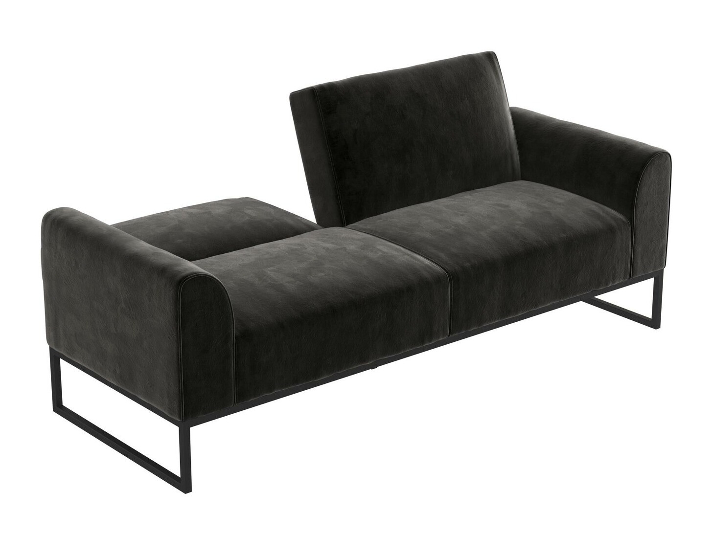 Диван-кровать CosmoLiving by Cosmopolitan 125 (Чёрный)