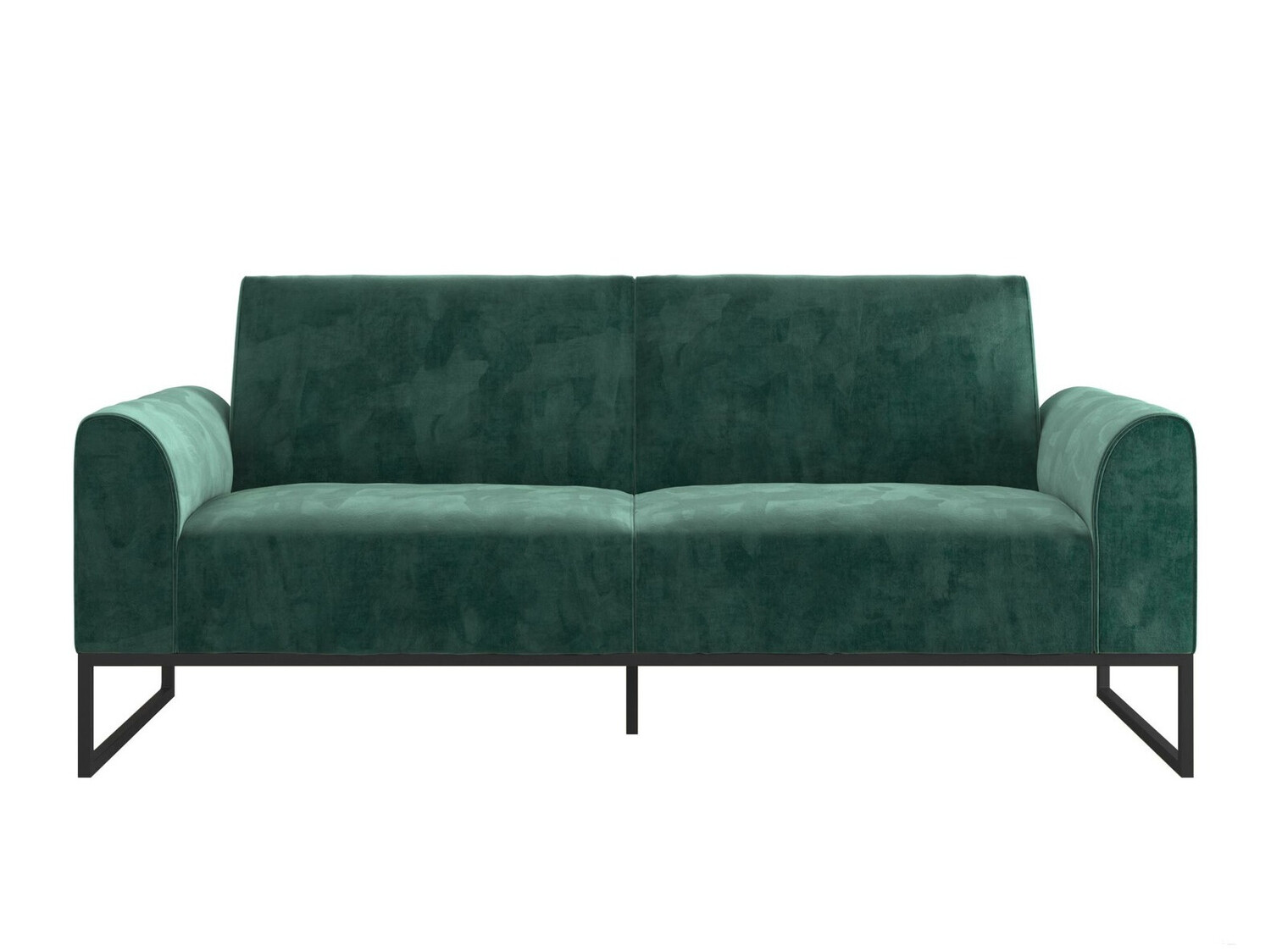 Dīvāns gulta CosmoLiving by Cosmopolitan 125 (Melns + Zaļš)