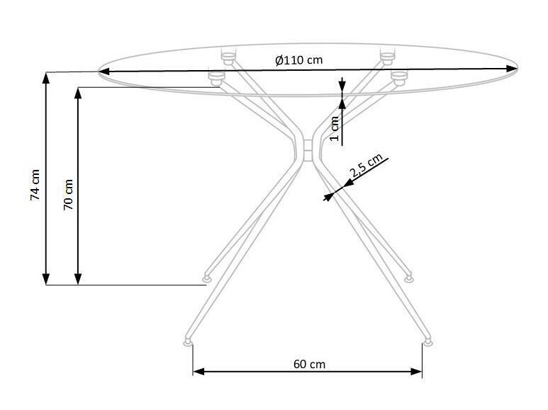 Ēdamistabas komplekts Houston 749
