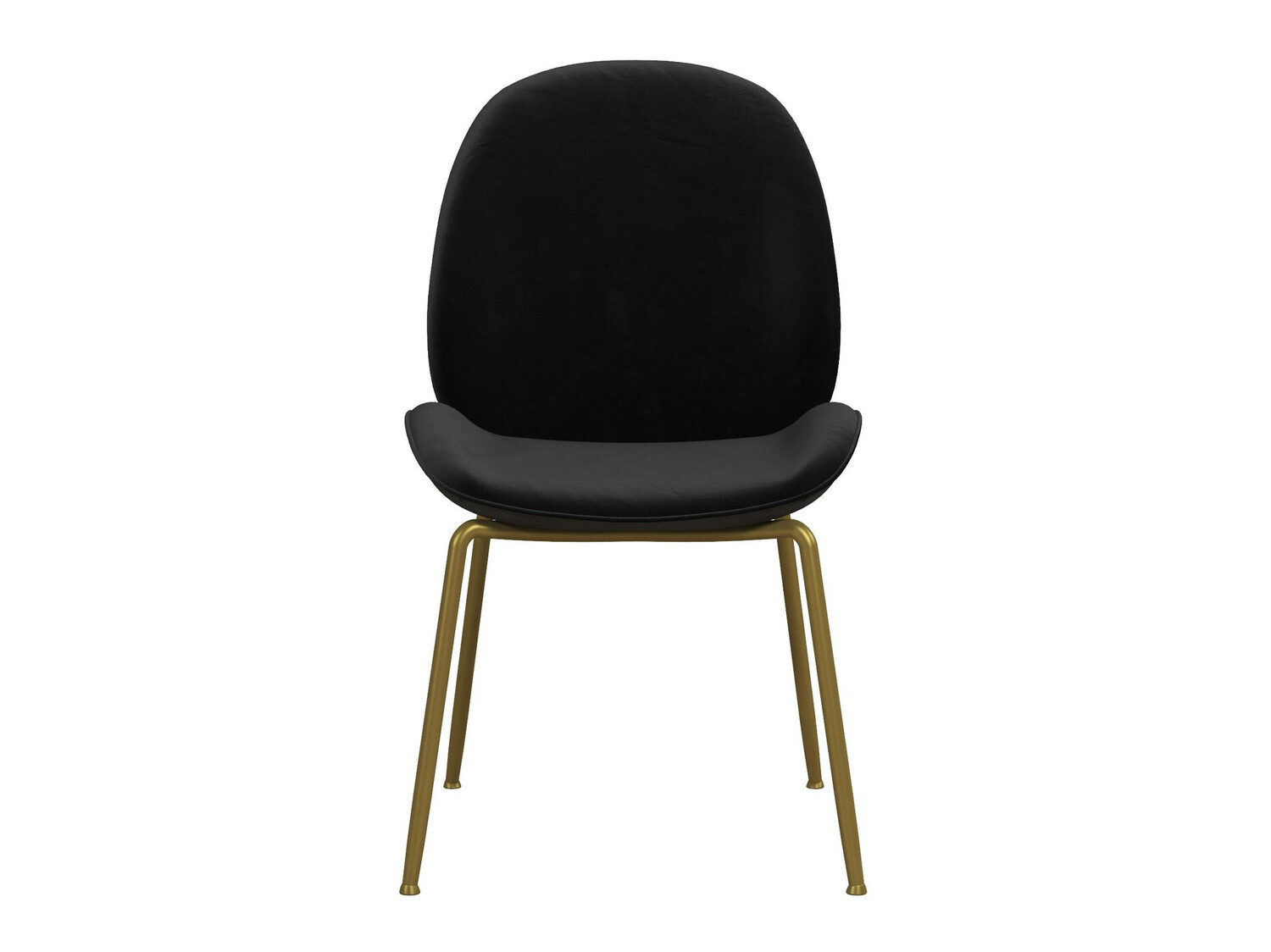 Krēsls CosmoLiving by Cosmopolitan 134 (Melns + Misiņš)