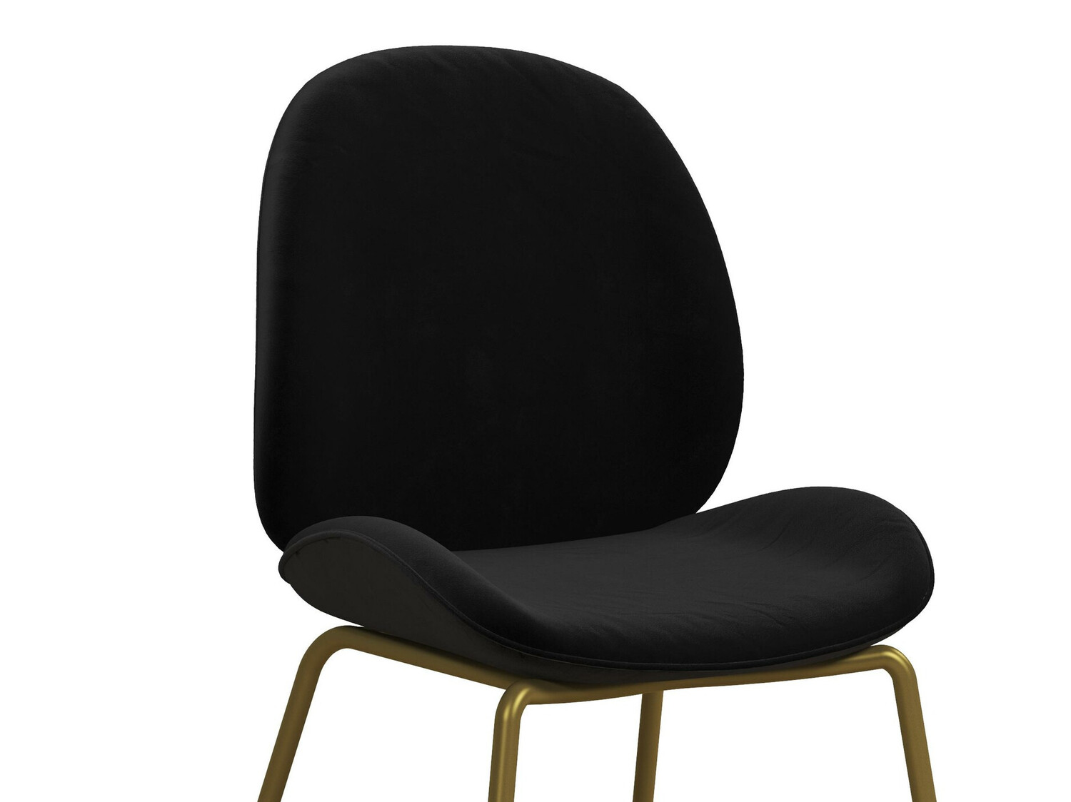 Krēsls CosmoLiving by Cosmopolitan 134 (Melns + Misiņš)