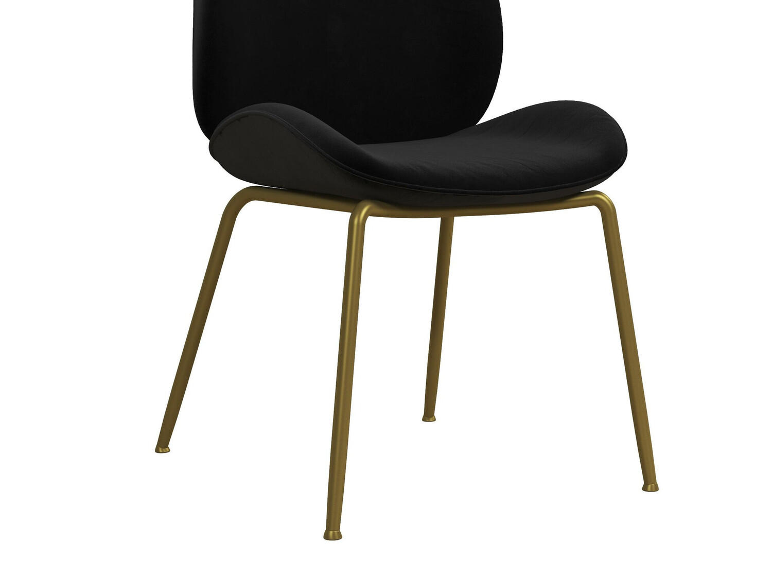 Krēsls CosmoLiving by Cosmopolitan 134 (Melns + Misiņš)