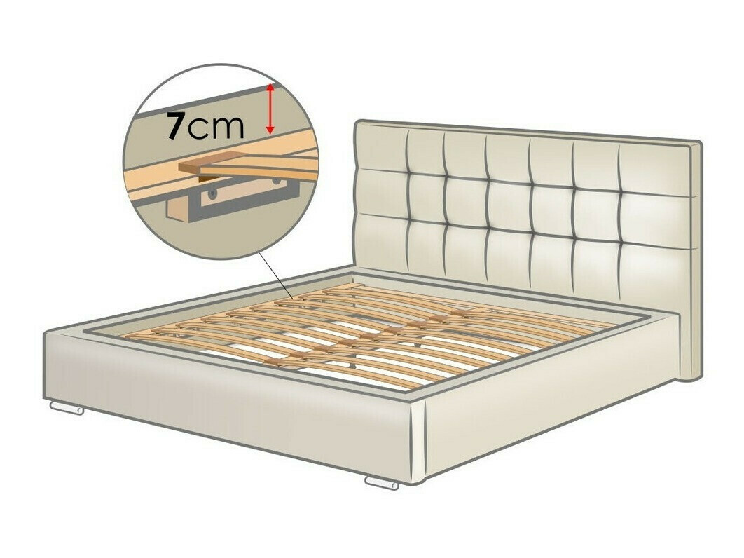 Кровать Baltimore 122 (Spirit 13)
