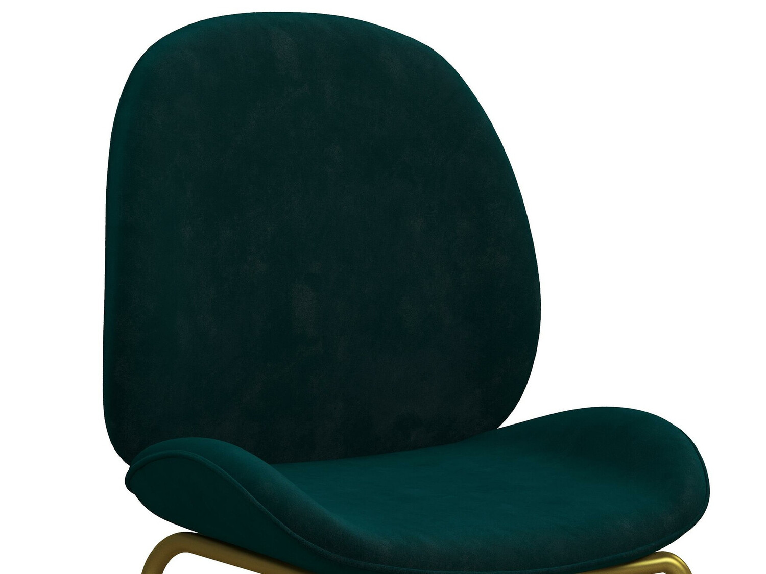 Стул CosmoLiving by Cosmopolitan 134 (Зелёный + Латунь)