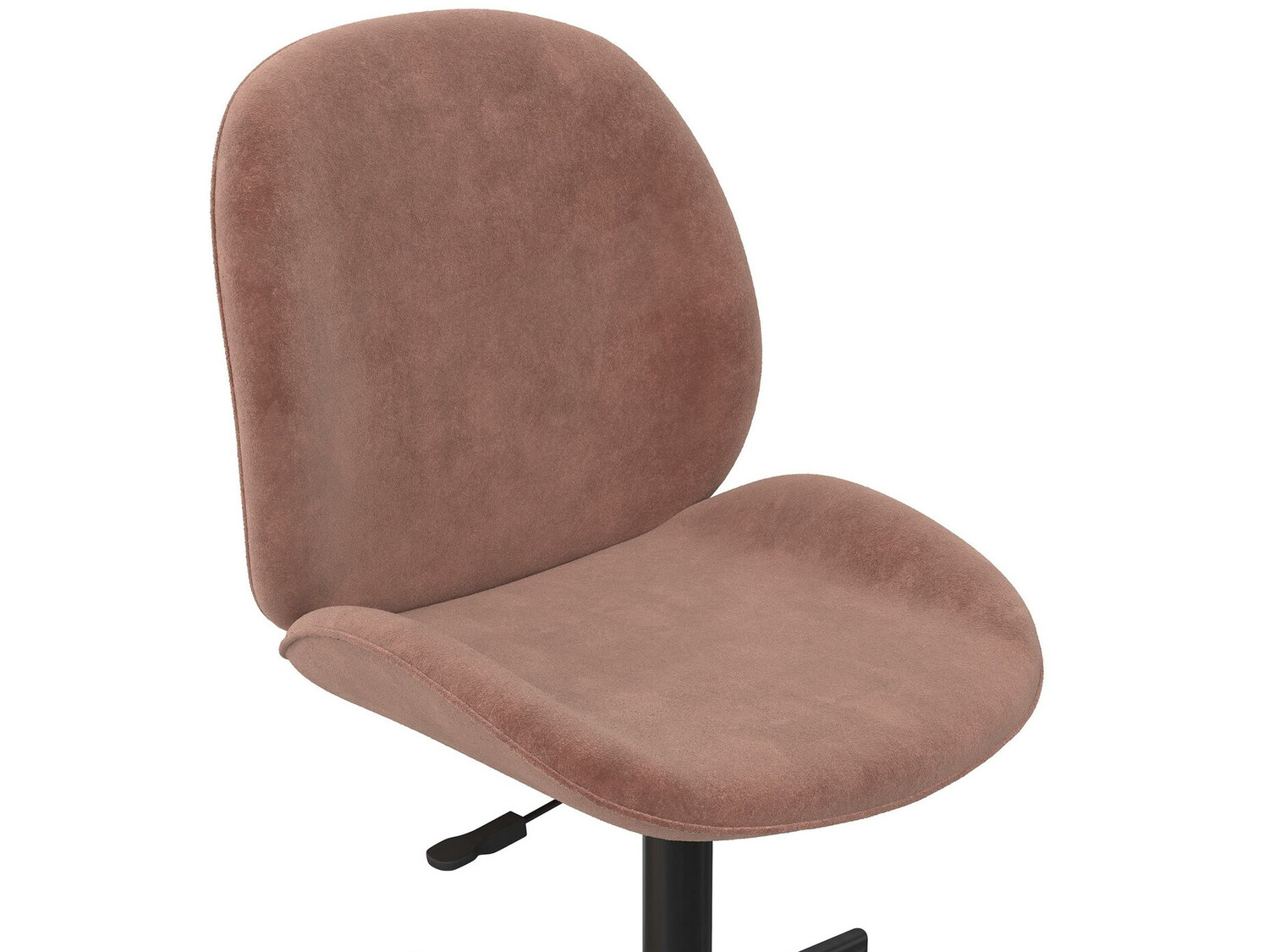Biroja krēsls CosmoLiving by Cosmopolitan 137 (Melns + Tumši rozā)