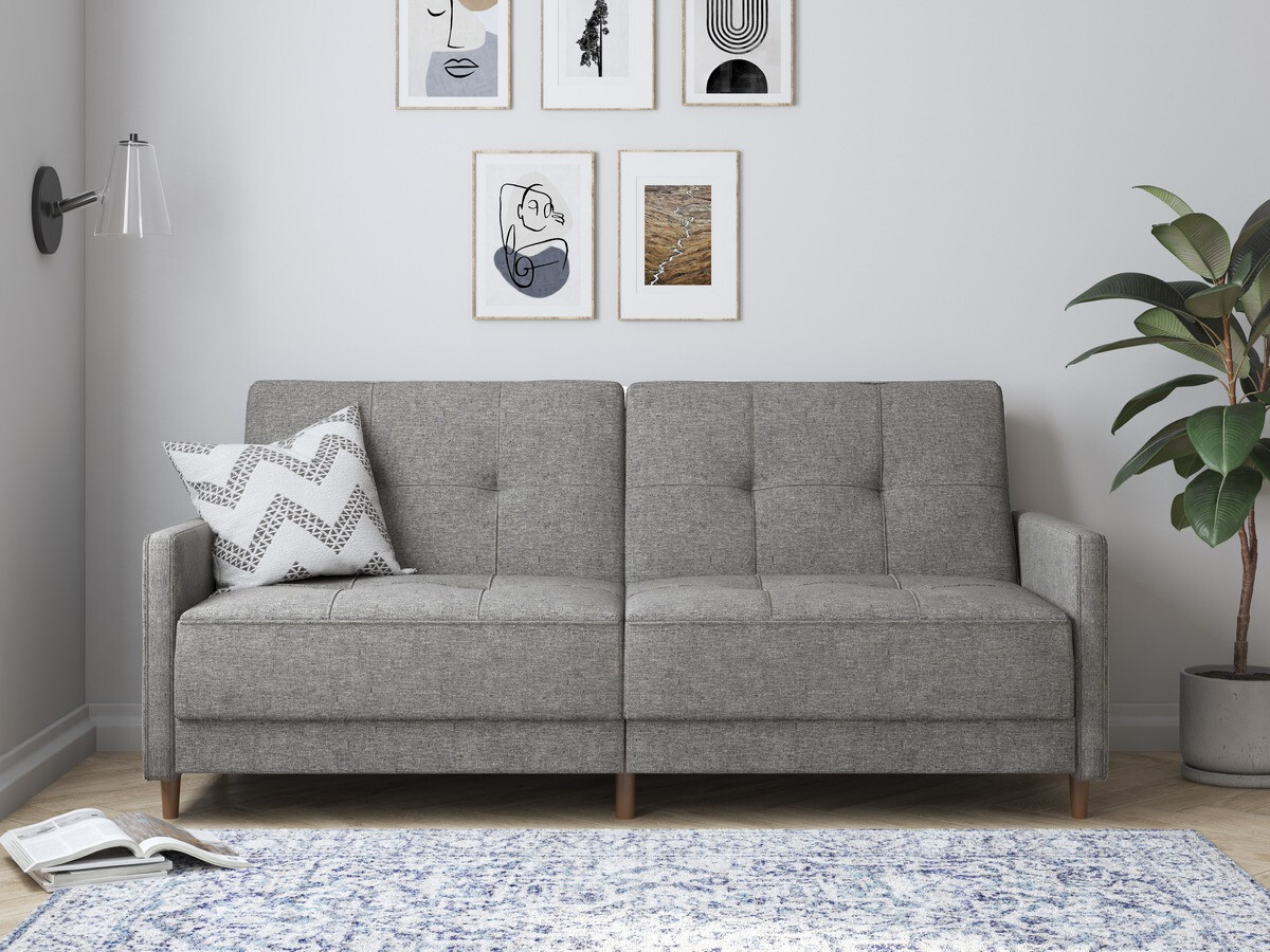 Dīvāns gulta Tulsa 112 (Pelēks)