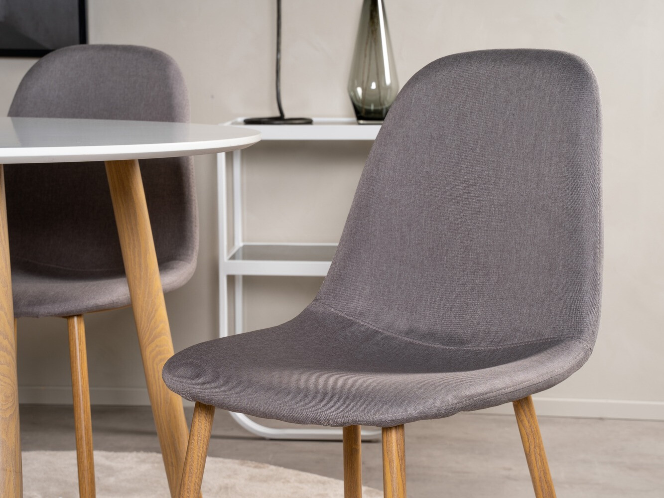 Ēdamistabas komplekts Dallas 291 (Pelēks + Ozols)