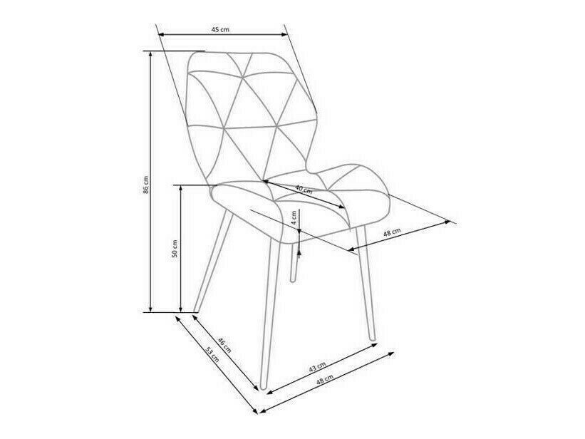 Krēsls Houston 1234 (Pelēks)