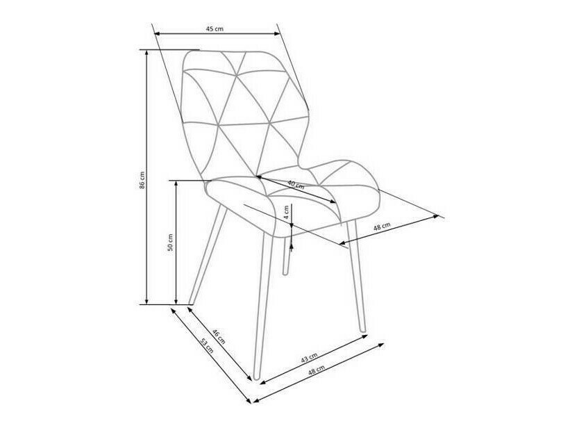 Krēsls Houston 1234 (Tumši zaļš)