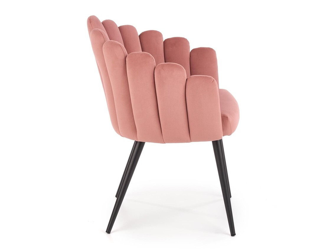 Krēsls Houston 976 (Tumši rozā + Melns)