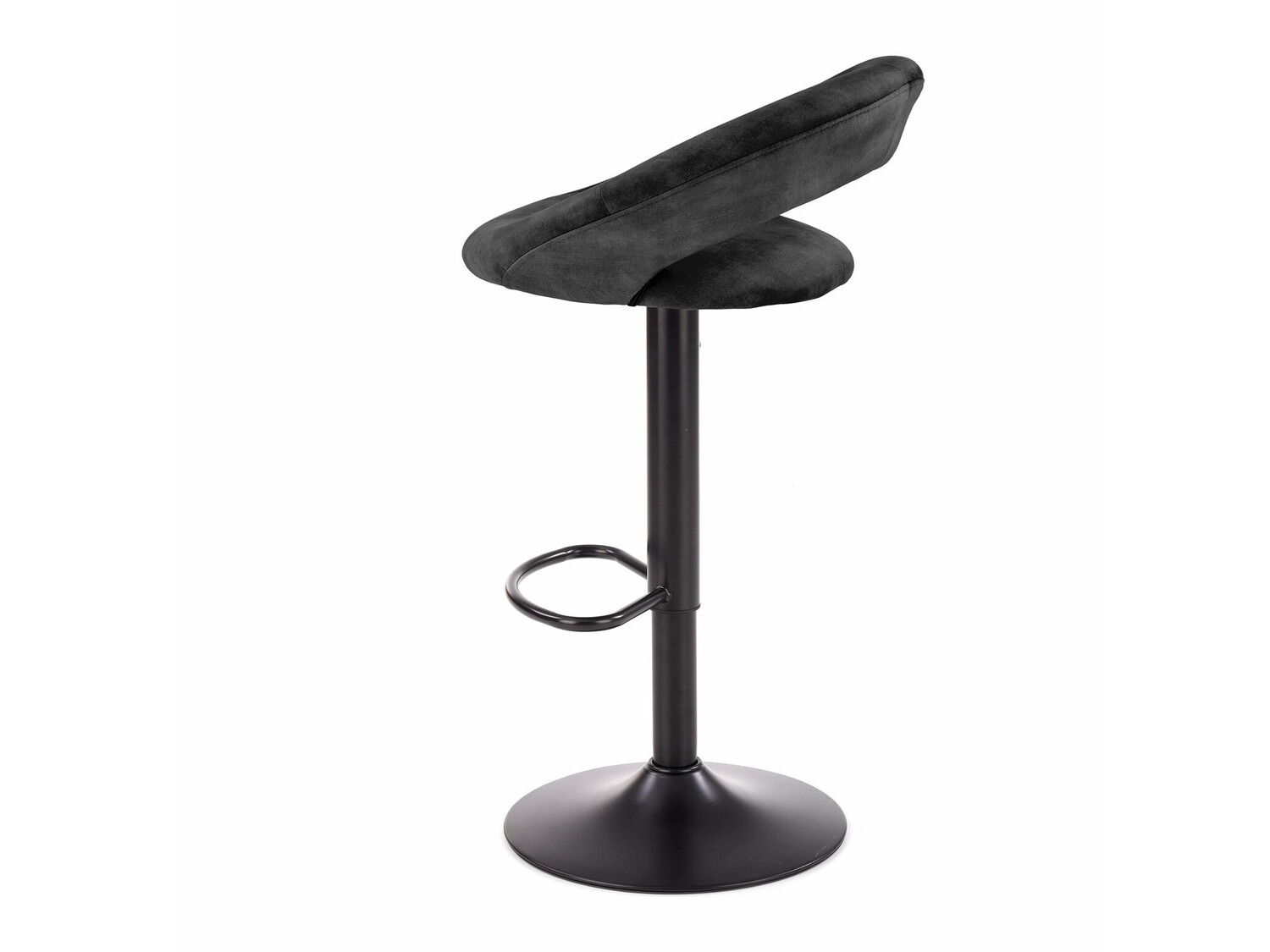 Низкий барный стул Houston 994 (Чёрный)
