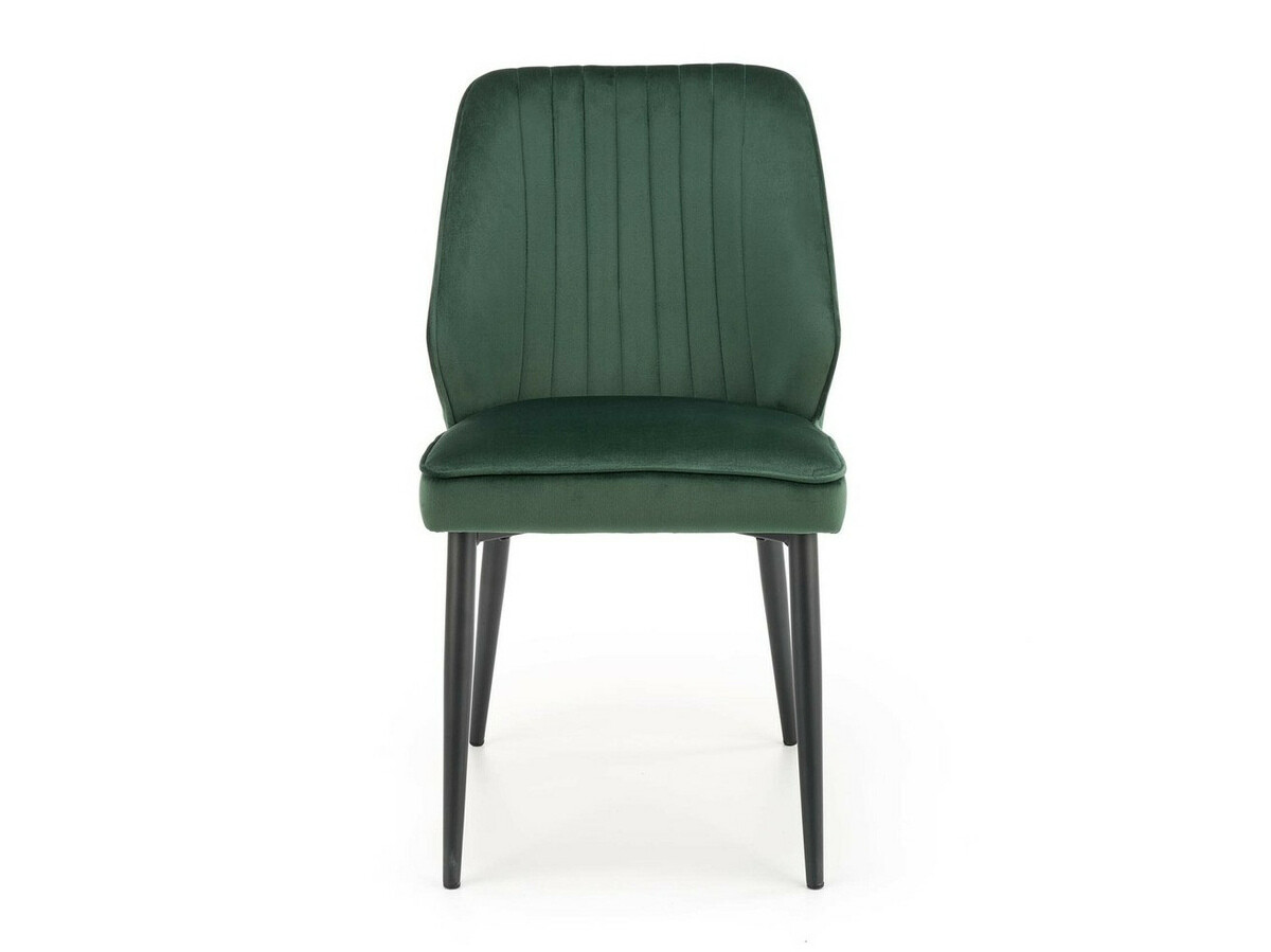 Стул Houston 1221 (Темно-зеленый + Чёрный)