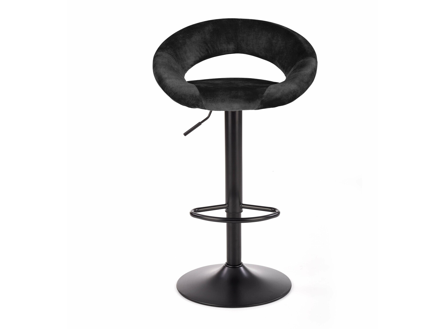 Zemais bāra krēsls Houston 994 (Melns)