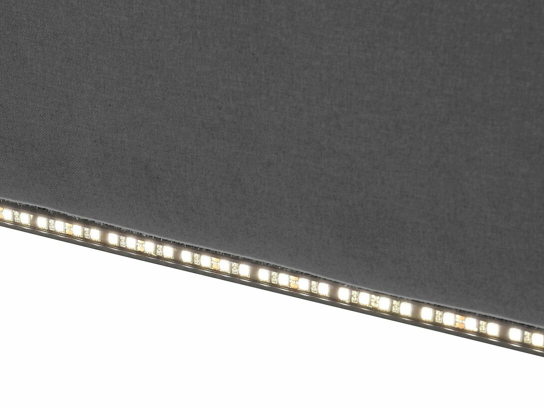 Stūra dīvāns reglaineris Denton 698 (Antracīts)