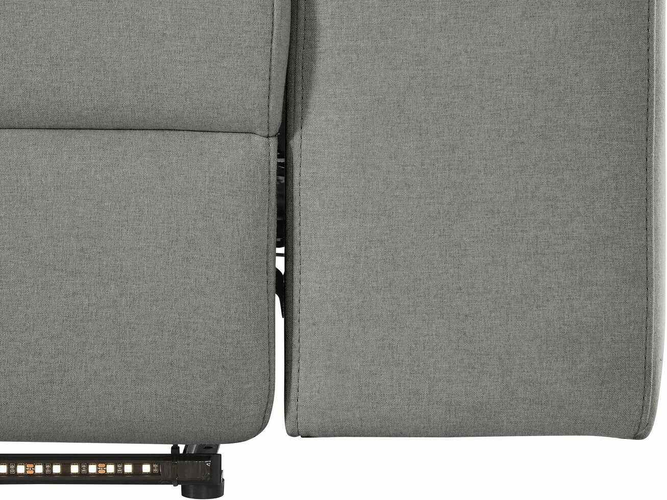 Угловой диван реклайнер Denton 698 (Серый)