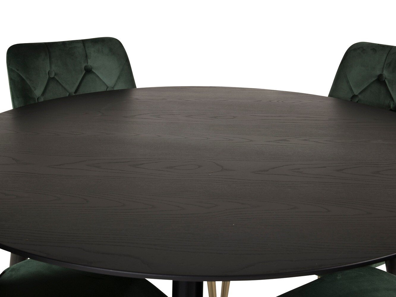 Обеденный гарнитур Dallas 1178 (Зелёный + Золотой)