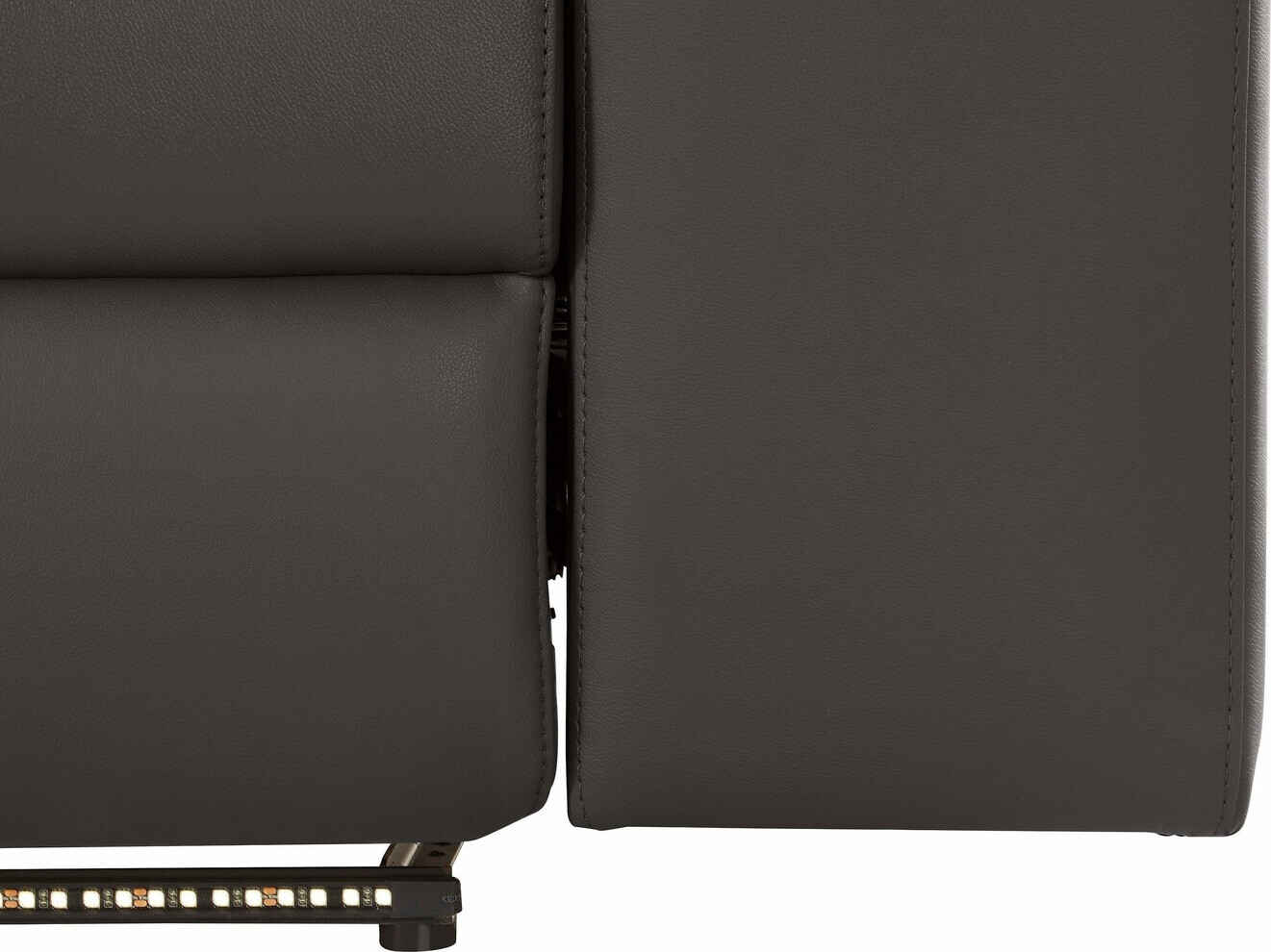 Stūra dīvāns reglaineris Denton 1492 (Brūns)