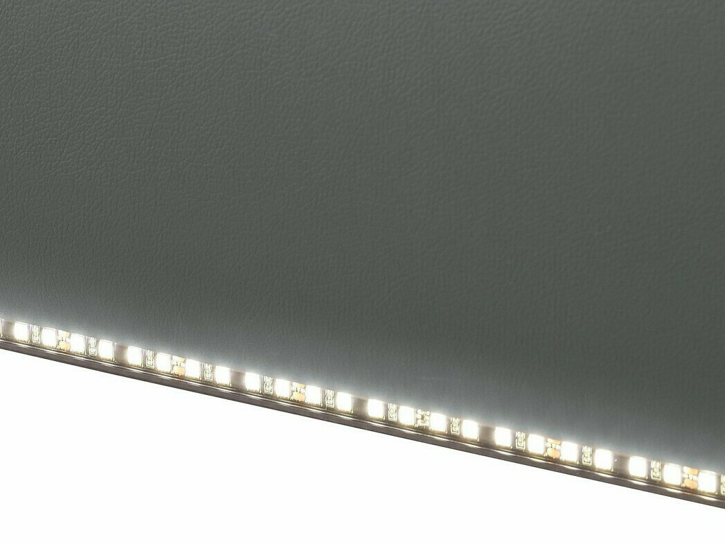 Stūra dīvāns reglaineris Denton 1493 (Pelēks)