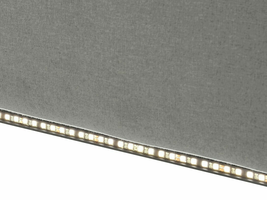 Stūra dīvāns reglaineris Denton 701 (Pelēks)