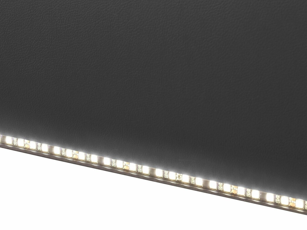 Угловой диван реклайнер Denton 1492 (Чёрный)