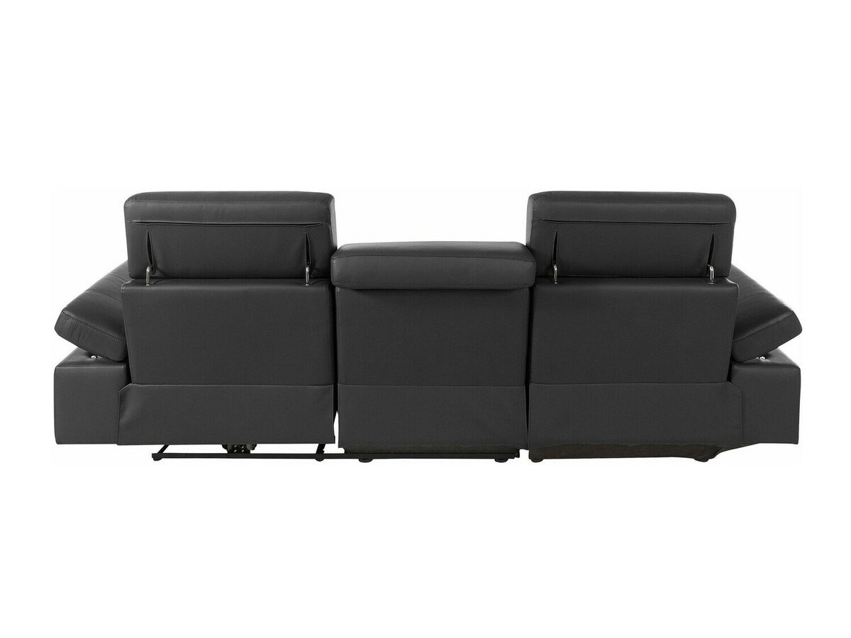 Угловой диван реклайнер Denton 1493 (Чёрный)