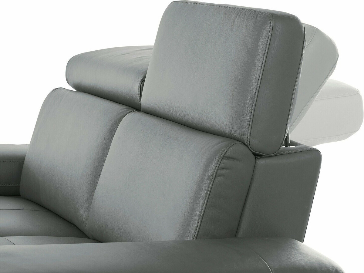 Stūra dīvāns reglaineris Denton 1492 (Pelēks)