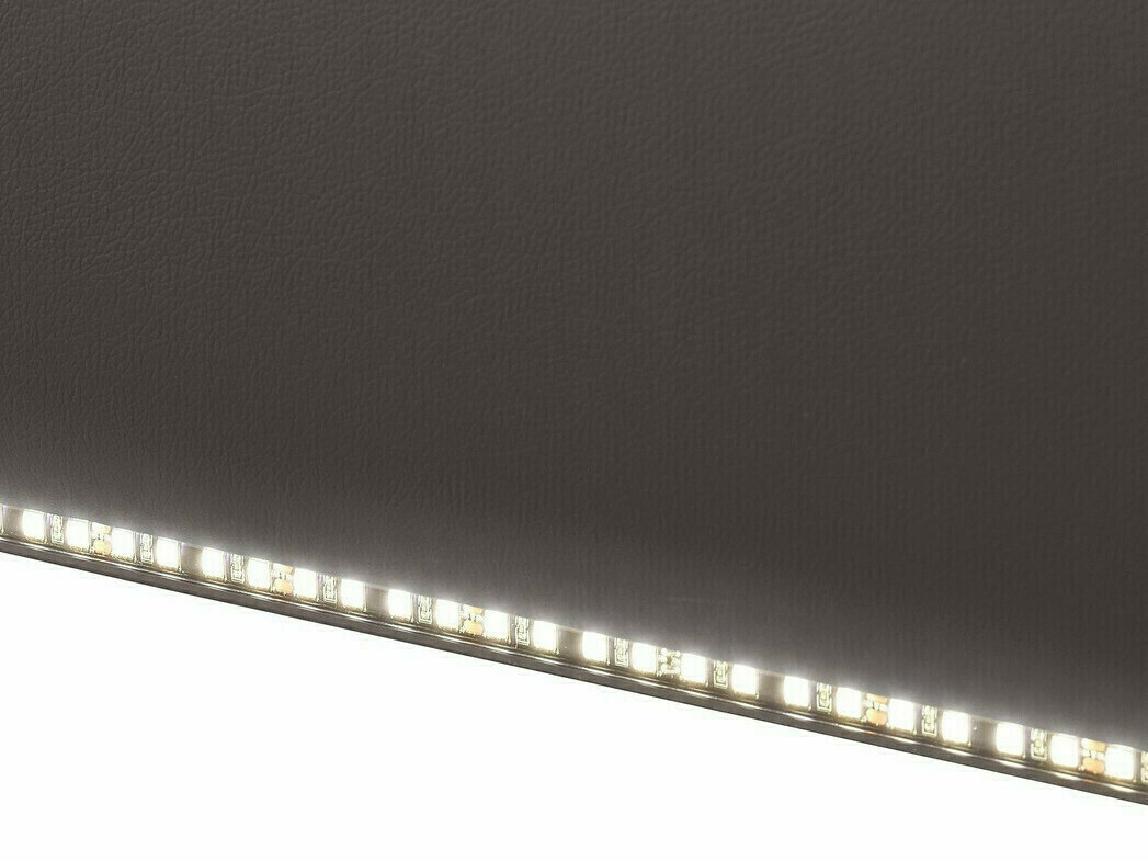 Stūra dīvāns reglaineris Denton 1493 (Brūns)