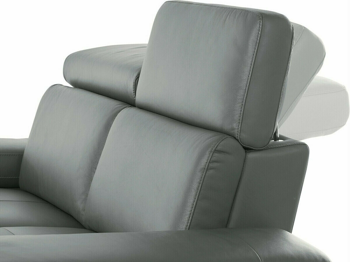 Stūra dīvāns reglaineris Denton 1493 (Pelēks)