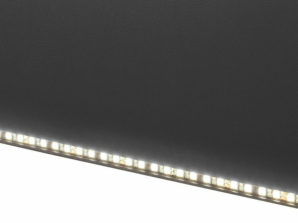 Угловой диван реклайнер Denton 1492 (Чёрный)