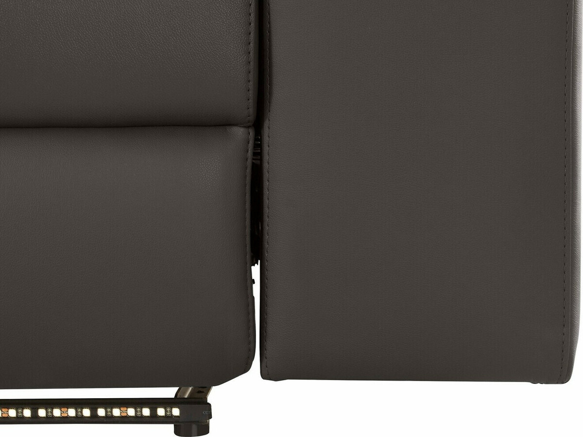 Угловой диван реклайнер Denton 1492 (Коричневый)