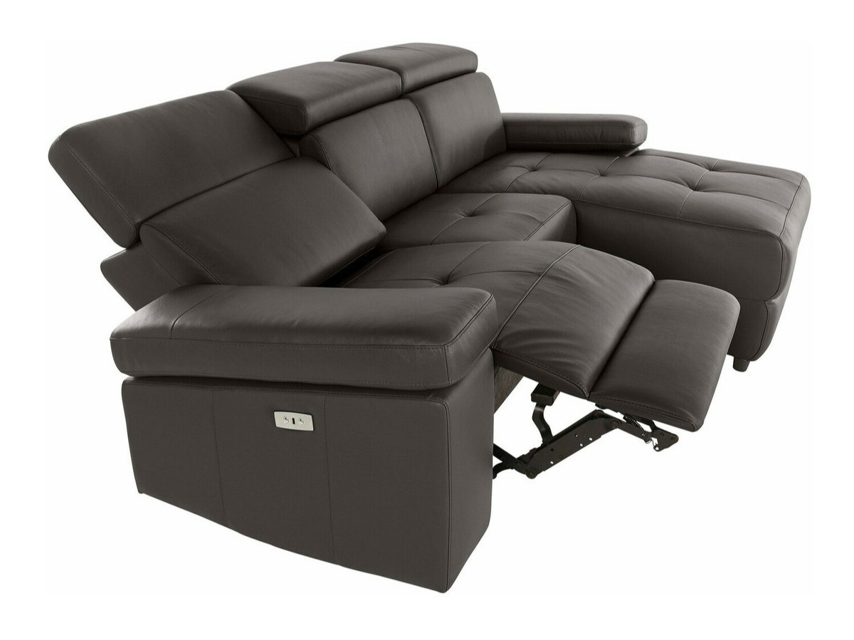 Угловой диван реклайнер Denton 1492 (Коричневый)