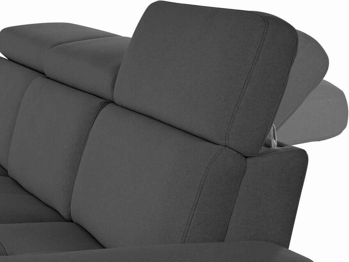 Угловой диван реклайнер Denton 710 (Антрацит)