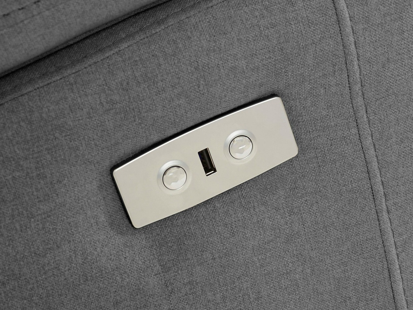 Dīvāns reglainer Denton 724 (Antracīts)