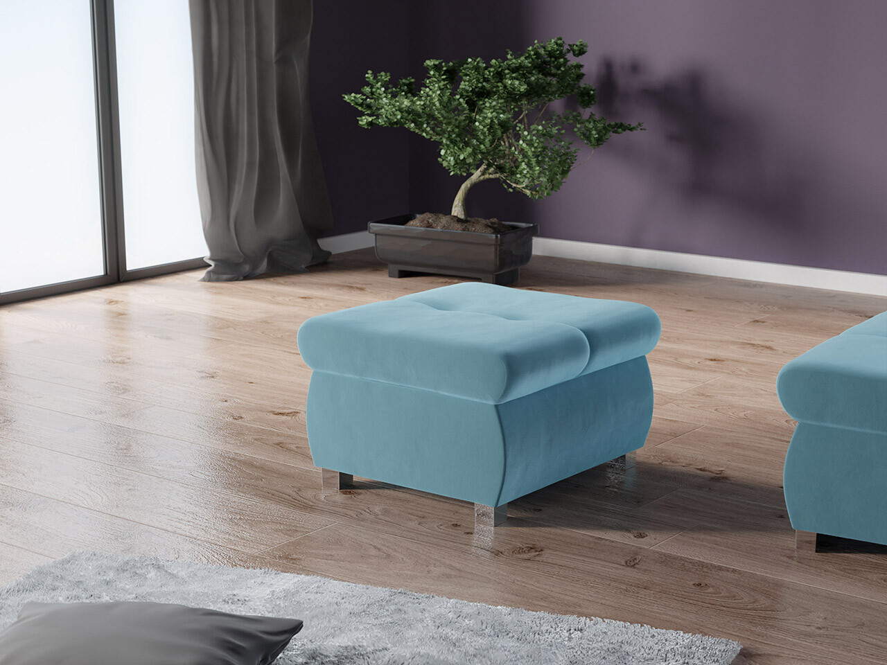 Пуф Comfivo 122 (Magic Velvet 2260)