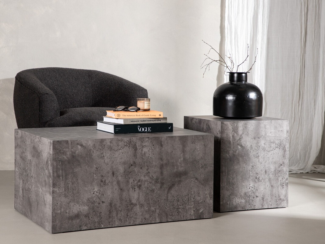 Kafijas galdiņš Dallas 3187 (Pelēks)